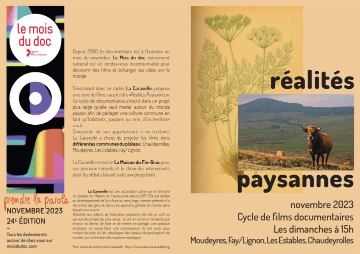 « Réalités paysannes », cinéma documentaire